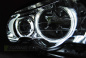 Preview: CCFL Angel Eyes Scheinwerfer für BMW 3er E46 Coupe / Cabrio 99-03 chrom